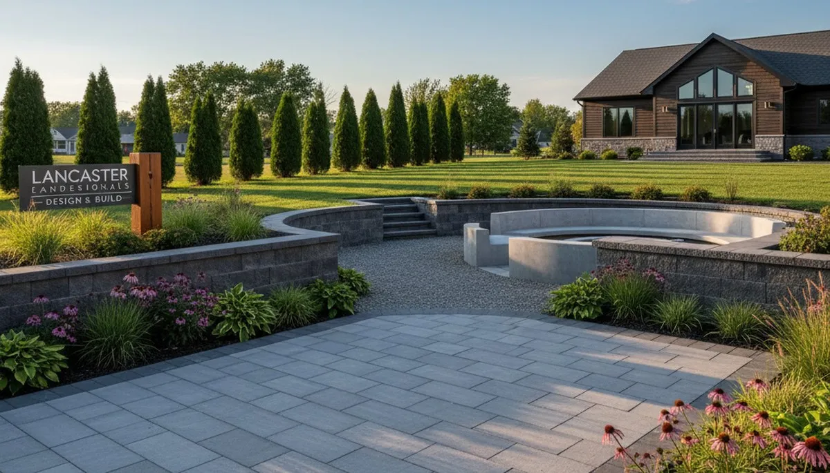 Landscaping crew serving Buffalo, NY, providing professional lawn and garden care